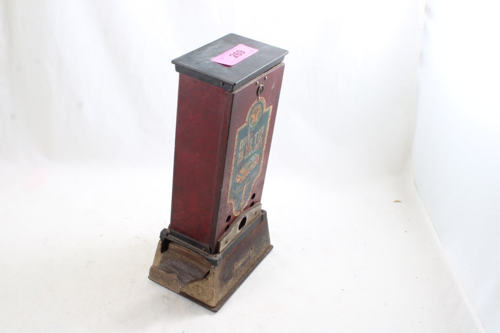 Ohio Blue Tip Matches Coin-Op Vending Machine - 4