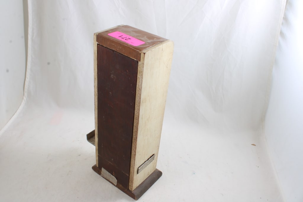 Universal Wood Matchbook Vending Machine 1 Cent - 3