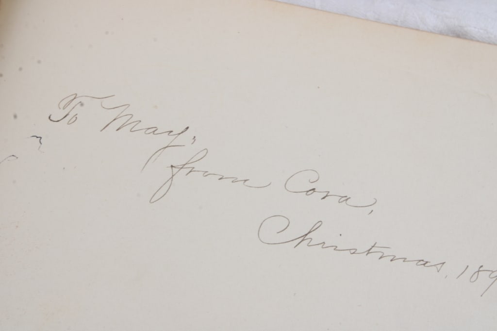 4 School Victorian 1890's Autograph Books - 4