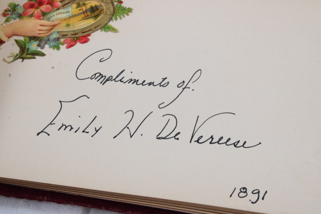 4 School Victorian 1890's Autograph Books - 9