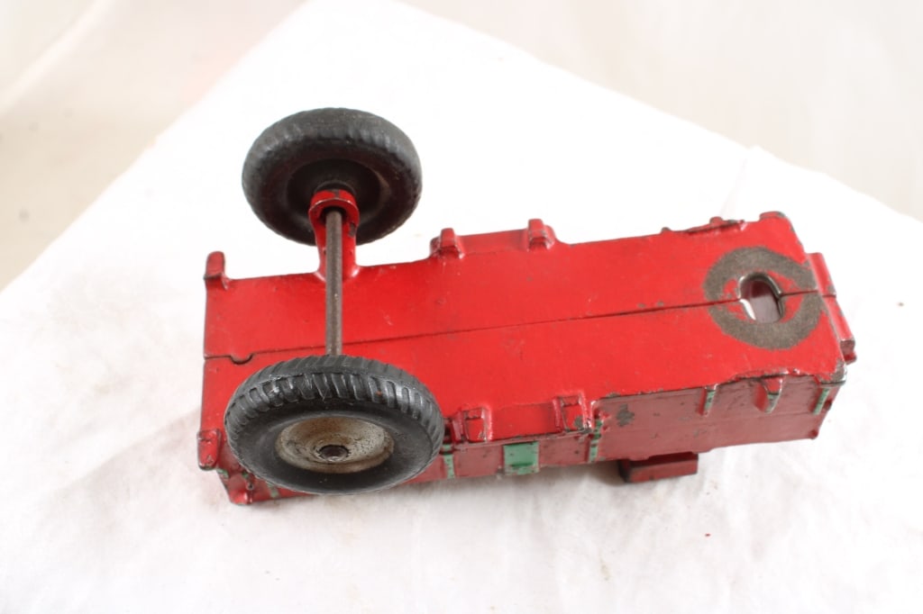 Arcade Cast Iron 2 Horse Wagon with Foil Label - 9