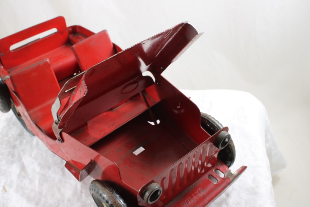 Marx Willy's Pressed Steel Jeep - 12