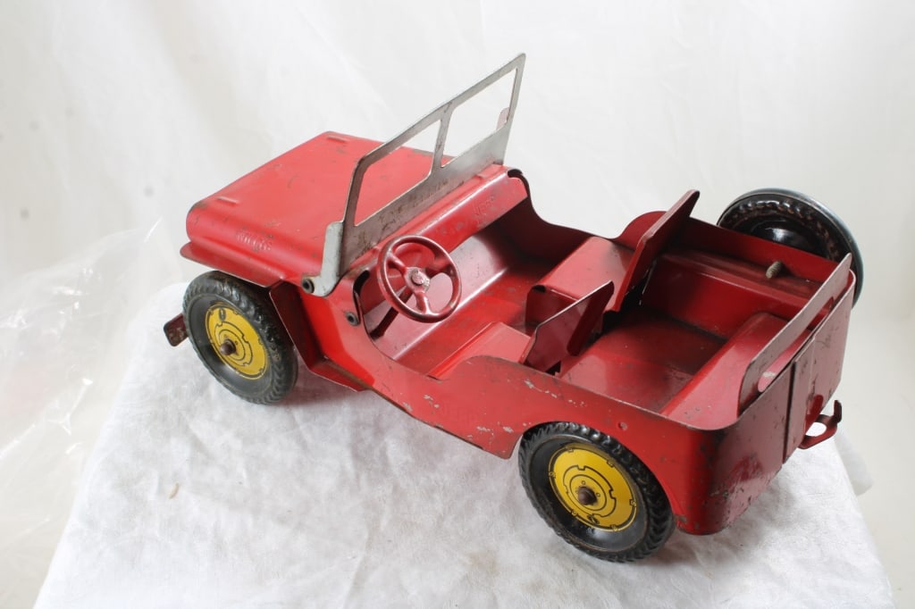 Marx Willy's Pressed Steel Jeep - 6