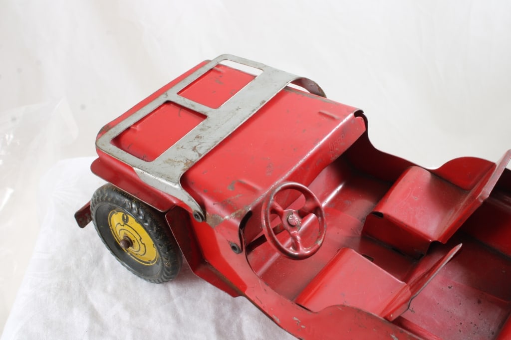 Marx Willy's Pressed Steel Jeep - 7