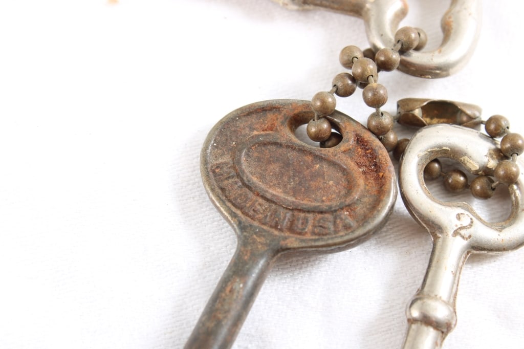 Antique Skeleton & Flat Skeleton Keys - 9