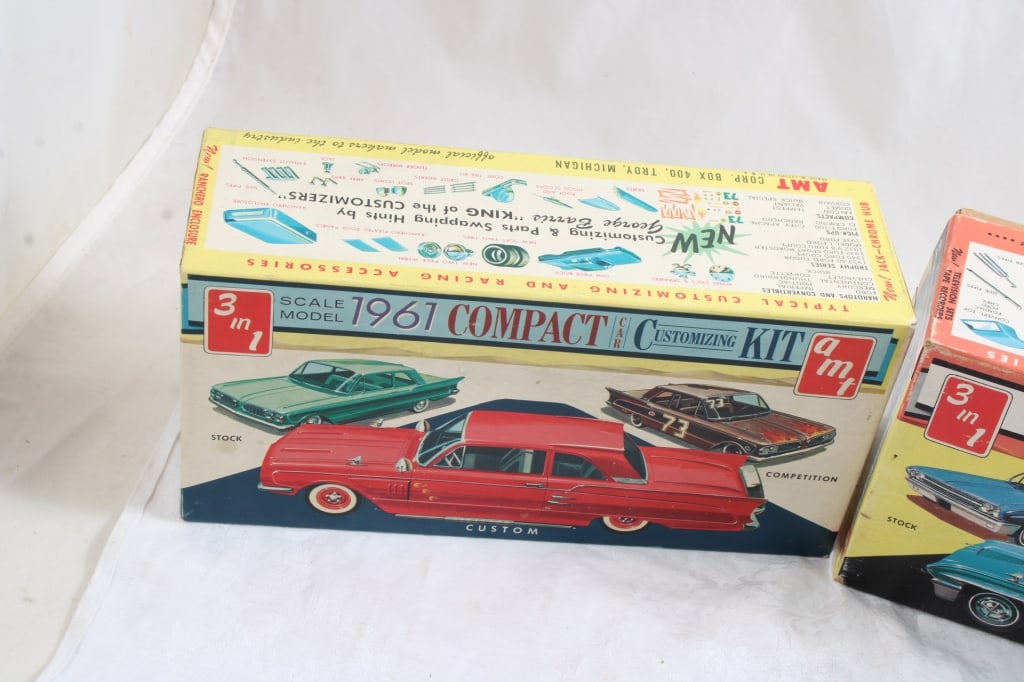 2 AMT 1961 Falcon Ranchero & Chevy Convertible - 2