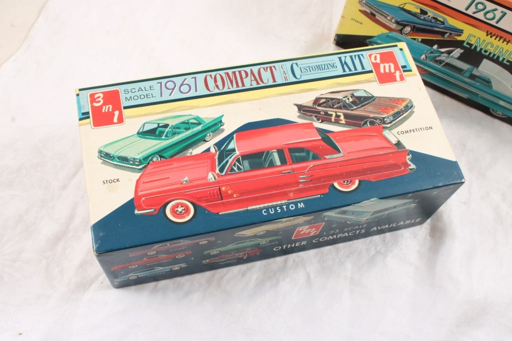 2 AMT 1961 Falcon Ranchero & Chevy Convertible - 4