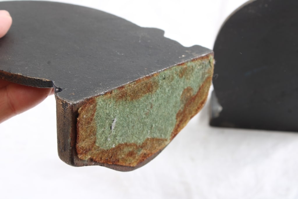 Pair Pirate Galleon Cast Iron Ship Bookends - 8