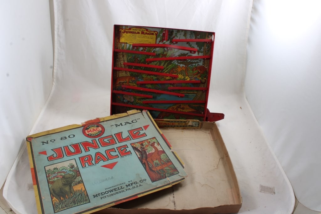 Mac No. 80 Jungle Race Marble Toy Game (1 of 9)