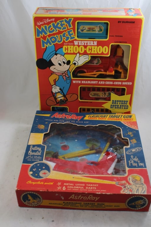 AstroRay Target Game, Mickey Mouse Western Train (1 of 20)