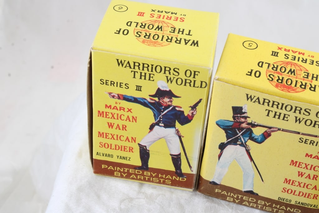 5 Warriors of the World by Marx in Original Boxes - 2