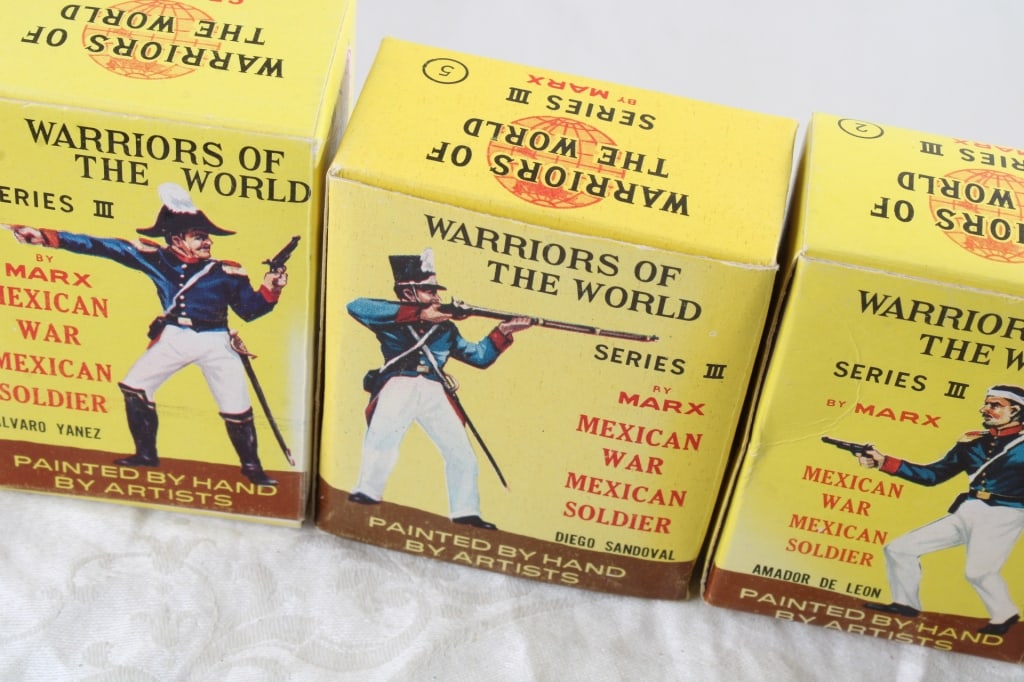 5 Warriors of the World by Marx in Original Boxes - 3