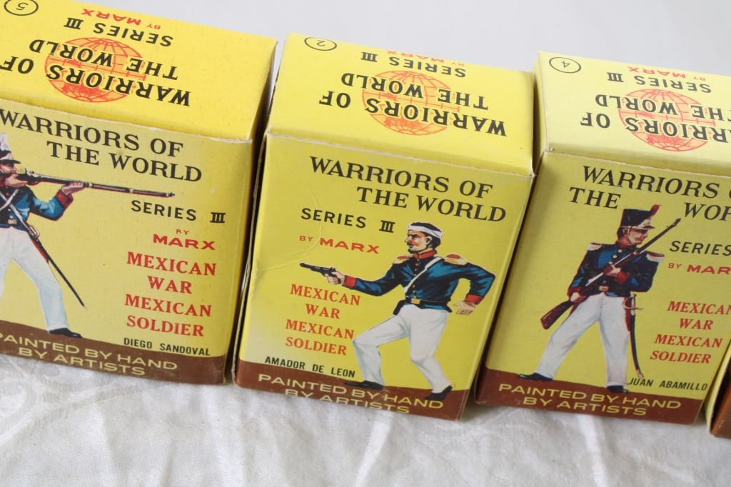 5 Warriors of the World by Marx in Original Boxes - 4