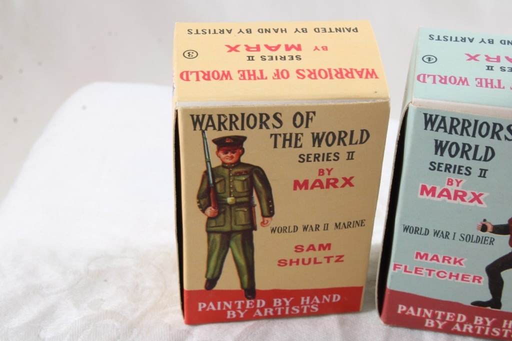 3 Warriors of the World by Marx in Original Boxes - 2