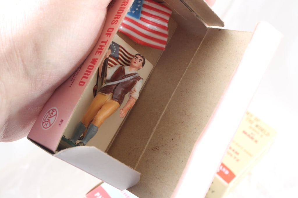 3 Warriors of the World by Marx in Original Boxes - 7