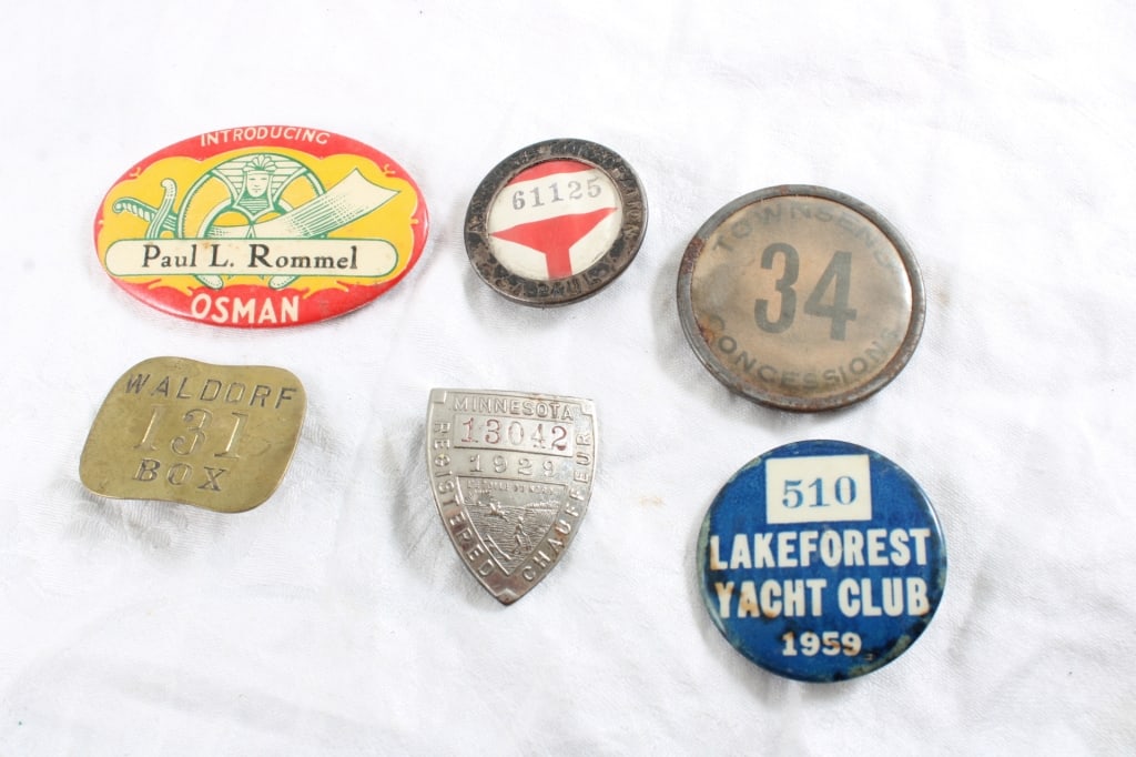 Employee Badges, Chauffeur, Waldorf Hotel, Osman (1 of 13)