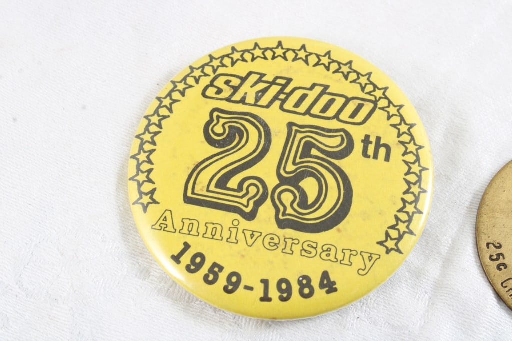 Dav, Pins, Dog License, Coat Check, Chevy Token - 2