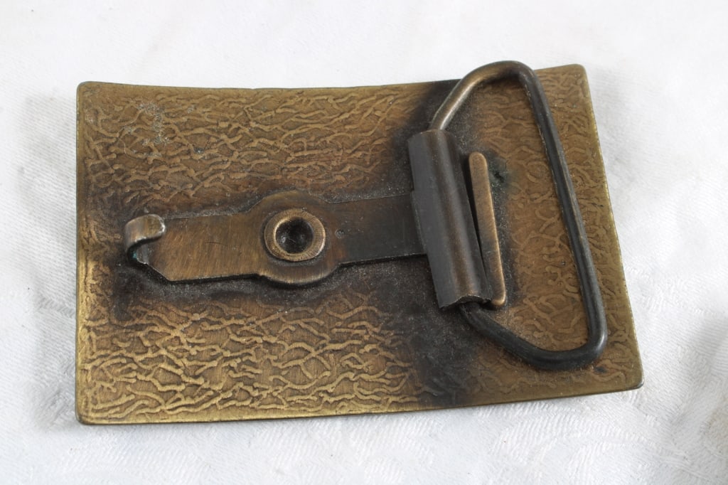 3 Belt Buckles Lee Jeans, Nickel Silver and - 3