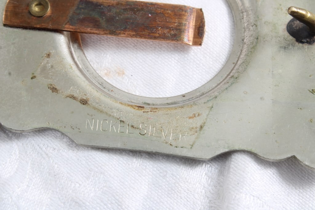 3 Belt Buckles Lee Jeans, Nickel Silver and - 6