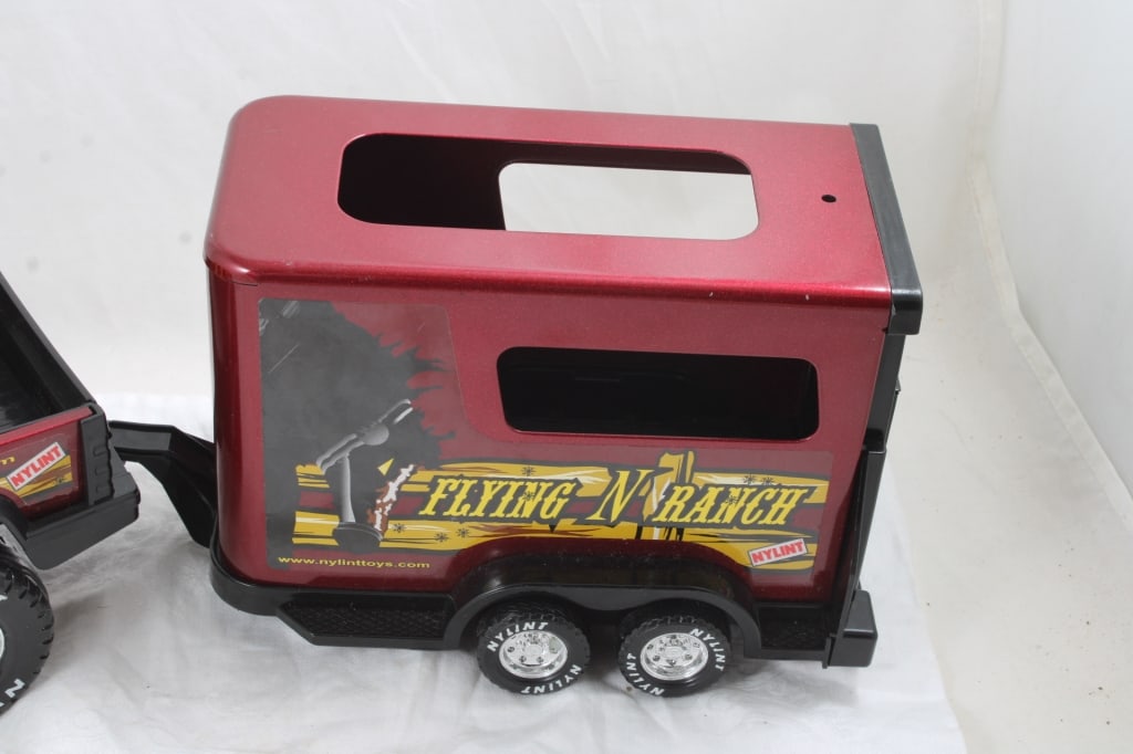 Nylint Flying N Ranch Pickup Truck, Horse Trailer - 3