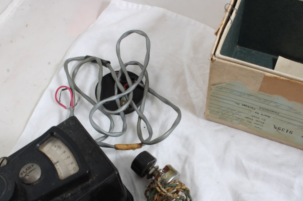 Spark Plug Air Pump Adapter, L & N Galvanometer - 11