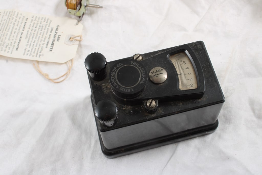 Spark Plug Air Pump Adapter, L & N Galvanometer - 13