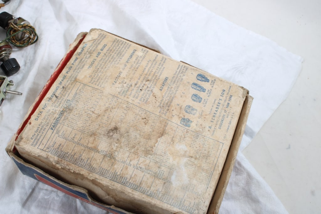 Spark Plug Air Pump Adapter, L & N Galvanometer - 8