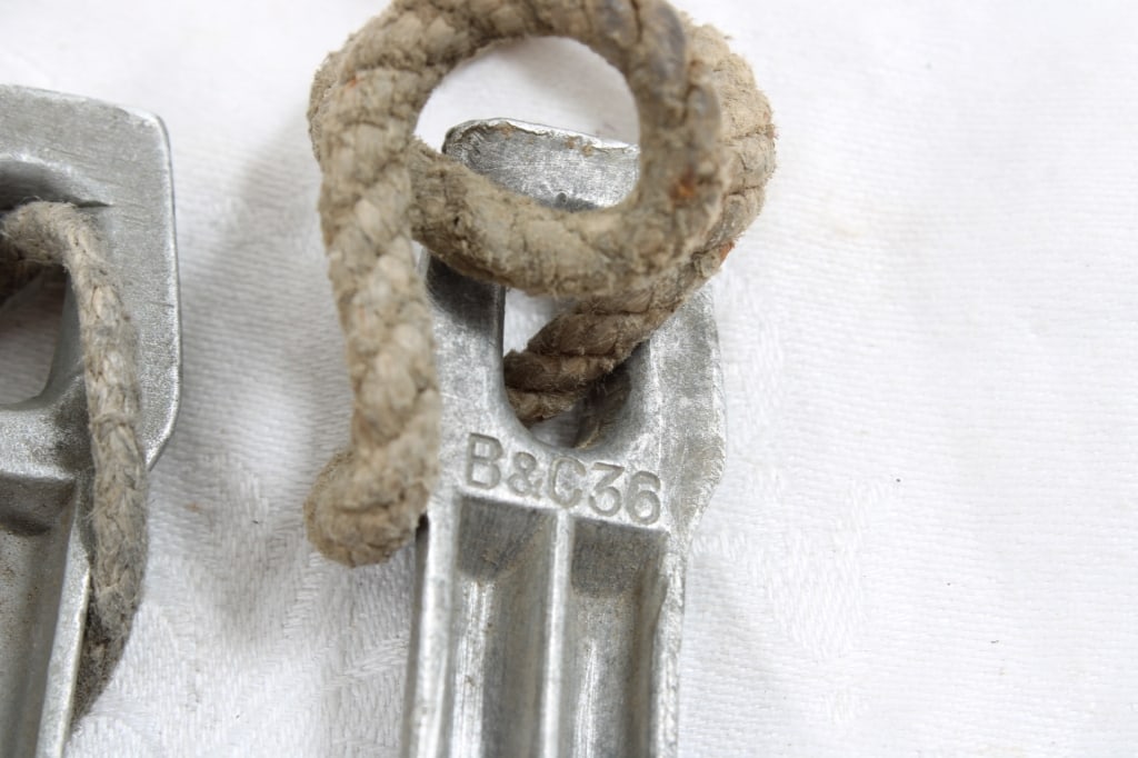 WW2 German Tent Stakes 3 Steel, 3 Aluminum - 11