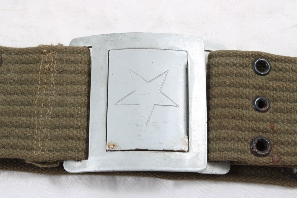 North Viet Cong Canvas Belt & Buckle - 7