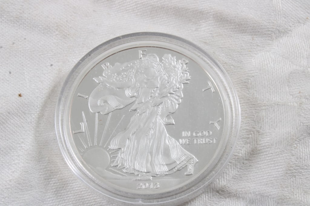 2016 Silver Eagle Proof 1 Troy Oz .999 Pure Silver (1 of 8)