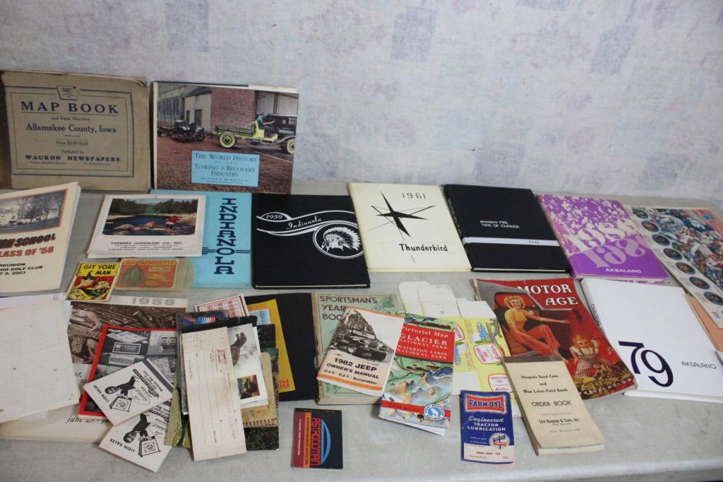 Ephemera Yearbooks, Plat Book, Butter Boxes Other (1 of 20)