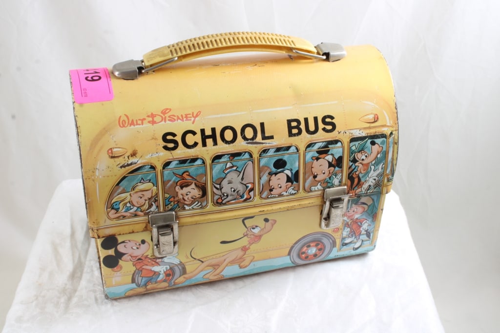 Disney School Bus Lunch Box 1960's (1 of 15)