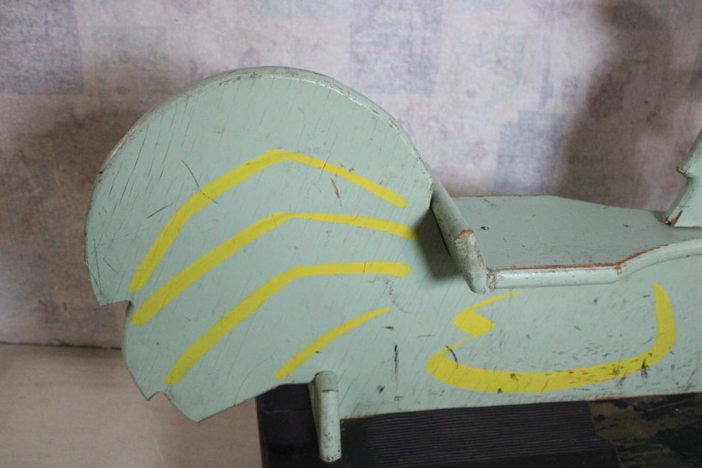 Folk Art Shoe Store Children's Chicken Chair - 2