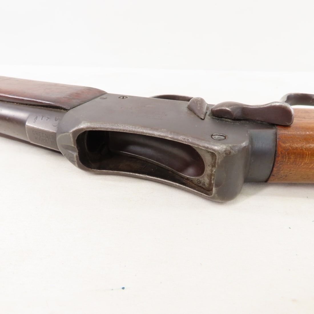 WW Greener Mark III "EG" 14GA Shotgun & Shells - 9