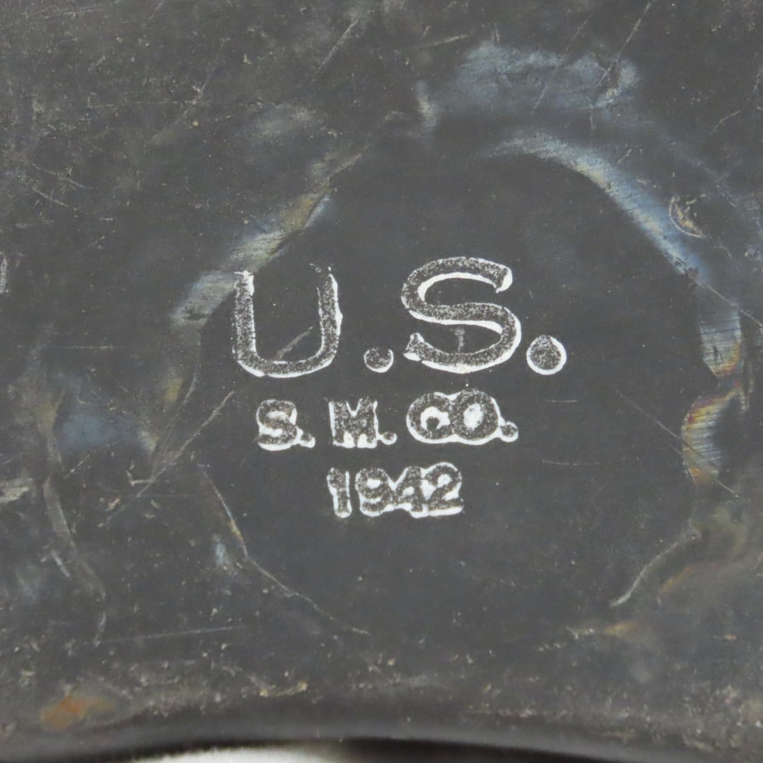 1942 US Porcelain Canteen with cover - 9