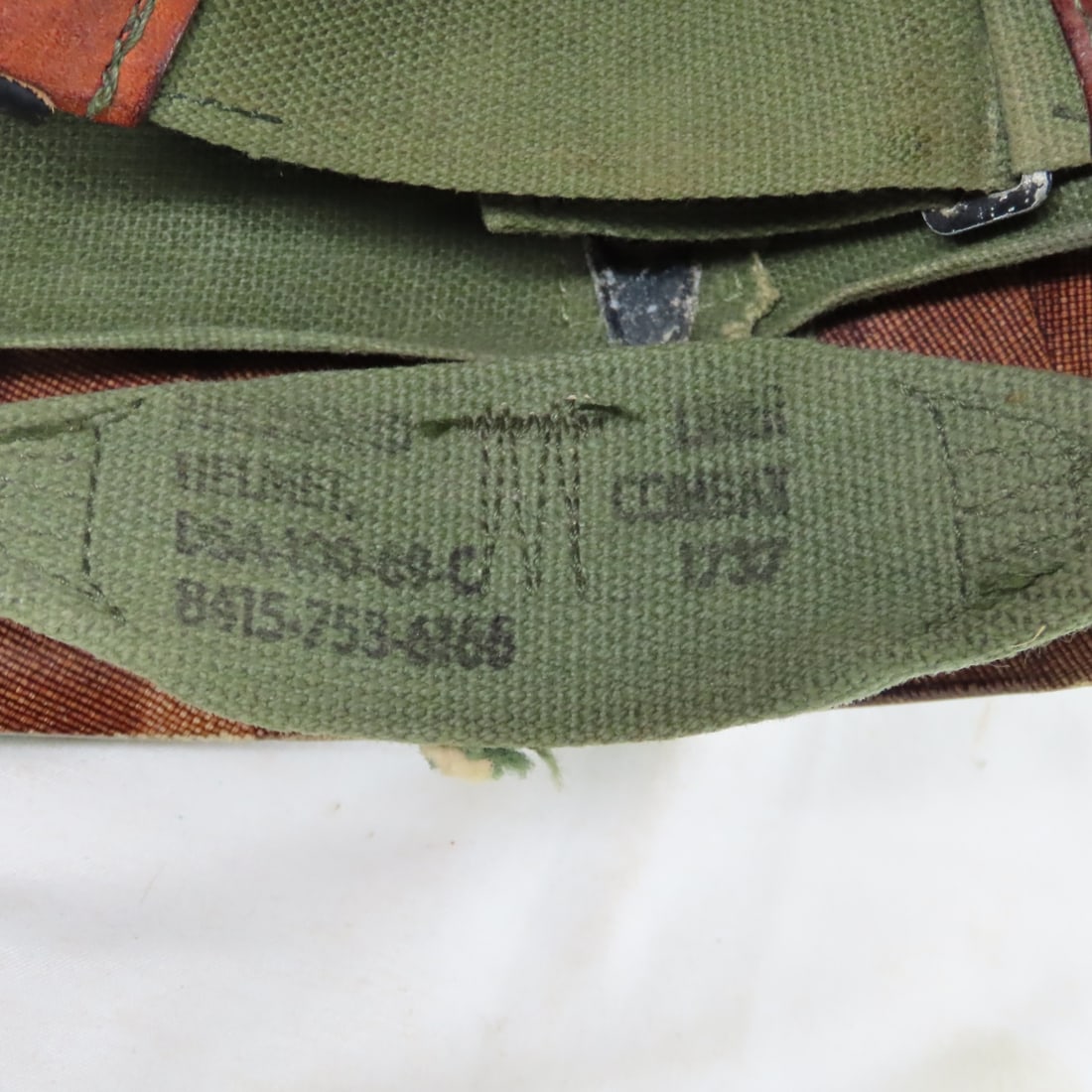 2 Vietnam Era US Military Helmets - 8