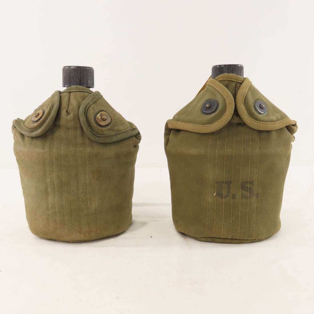 WWII US Military Canteens, Covers, Mess Kits - 13