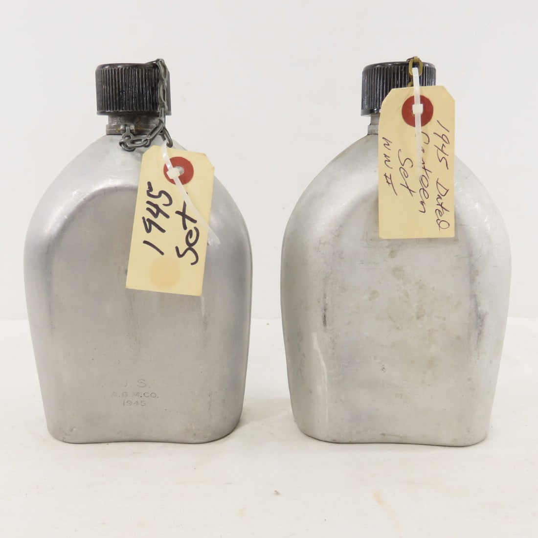 WWII US Military Canteens, Covers, Mess Kits - 16