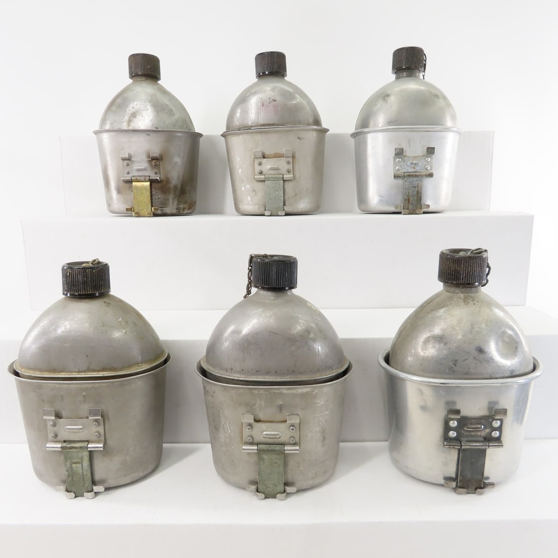 WWII US Military Canteens & Covers - 8