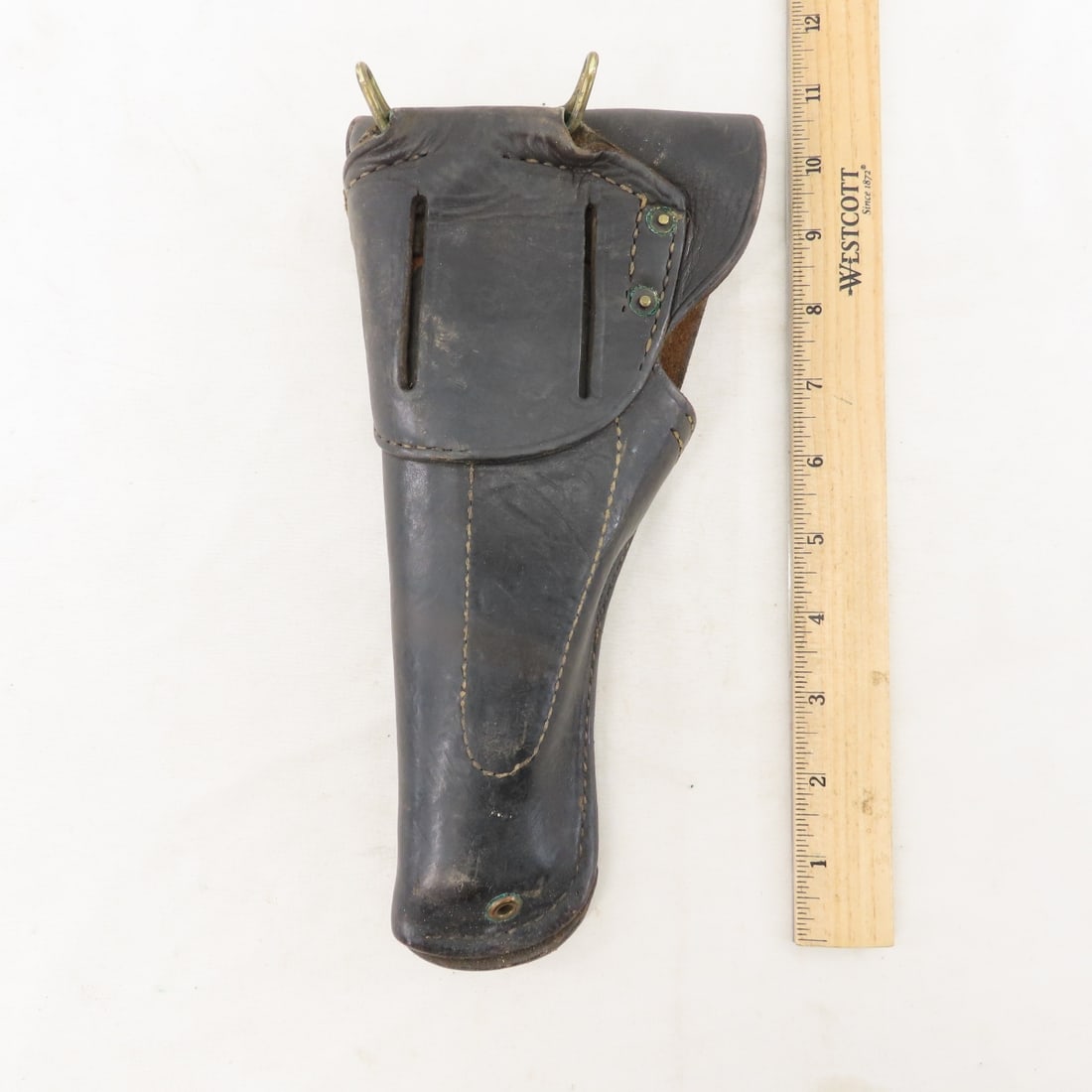 4 US Military Black Leather 1911 Holsters - 3