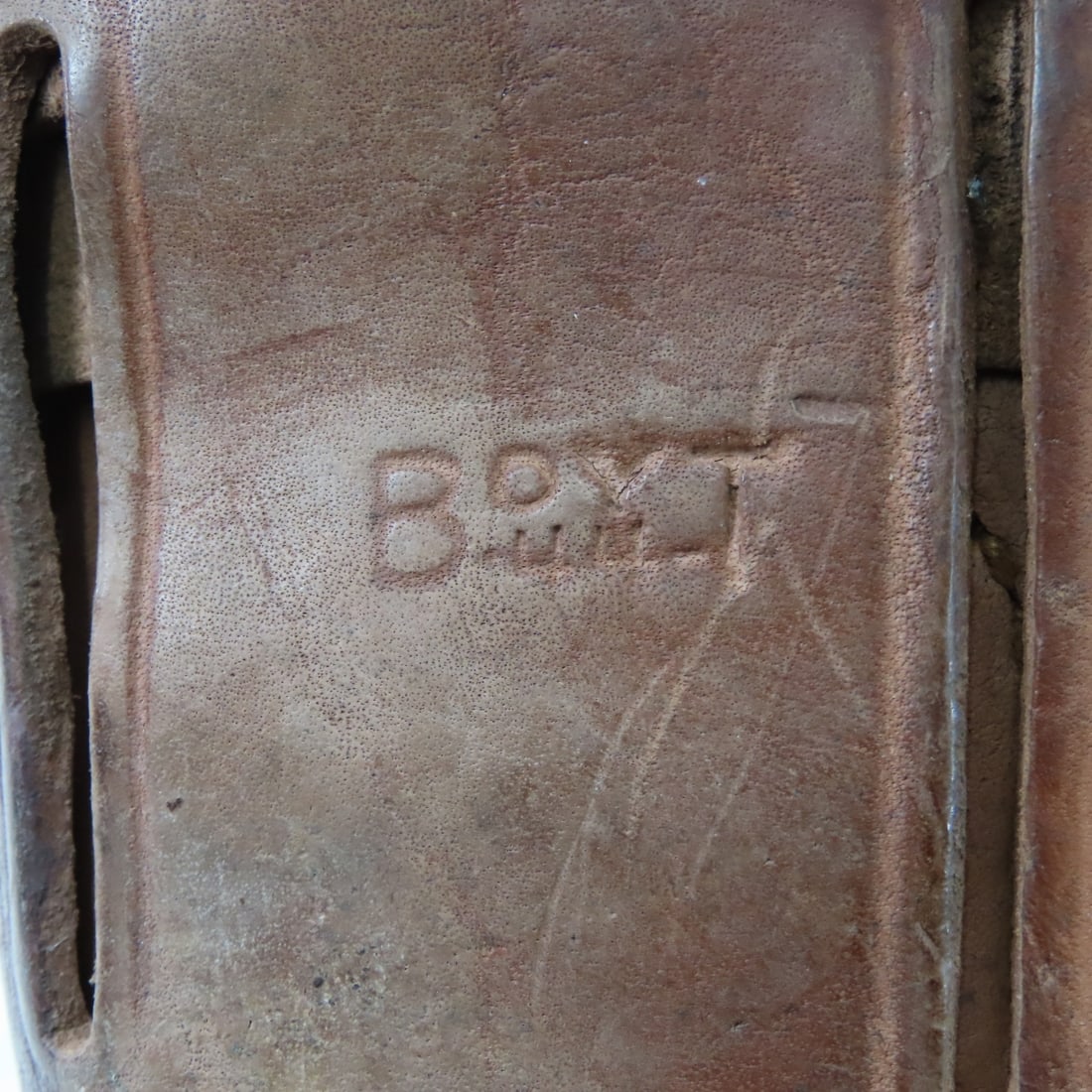 3 WWII Brown Leather Boyt Holsters - 12