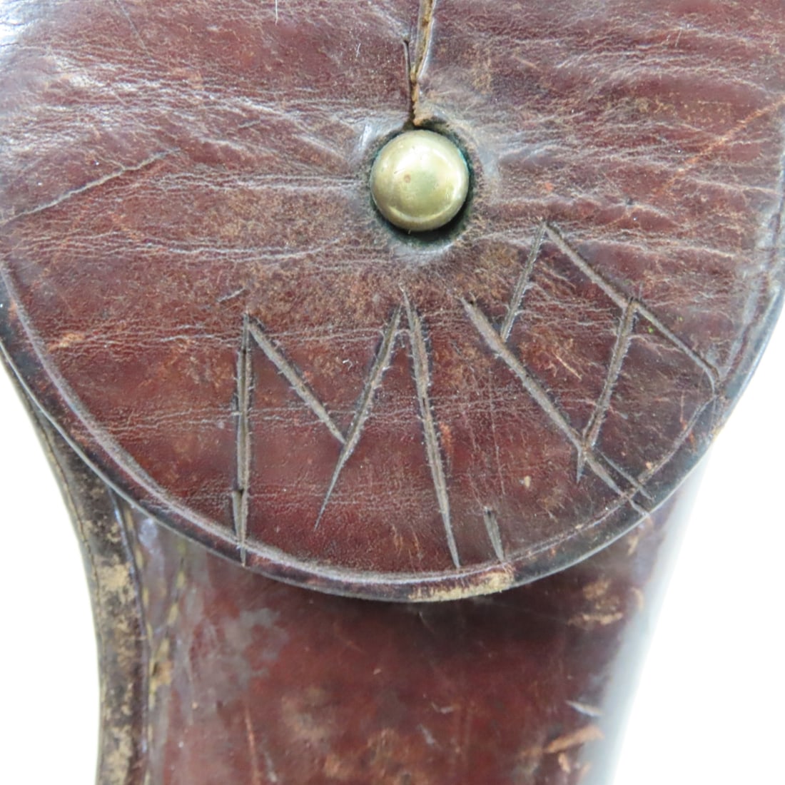 3 WWII Brown Leather Boyt Holsters - 17