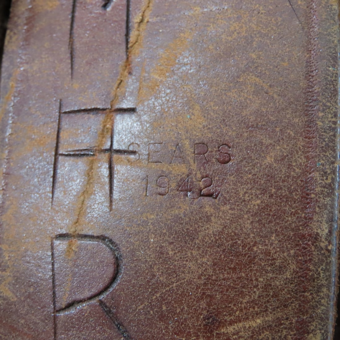 3 WWII Brown Leather Boyt Holsters - 18