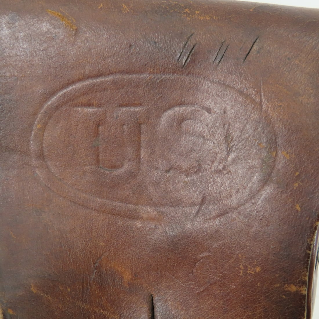 3 WWII Brown Leather Boyt Holsters - 5