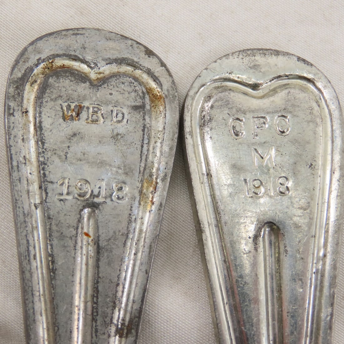 US Military Silverware in plastic tray - 10