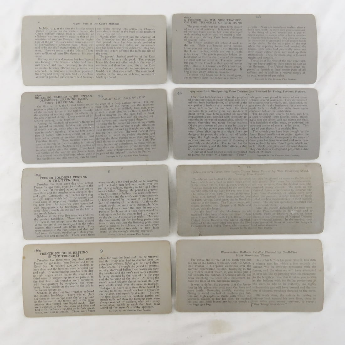 40+ WWI Military Stereoscope cards with Viewer - 15