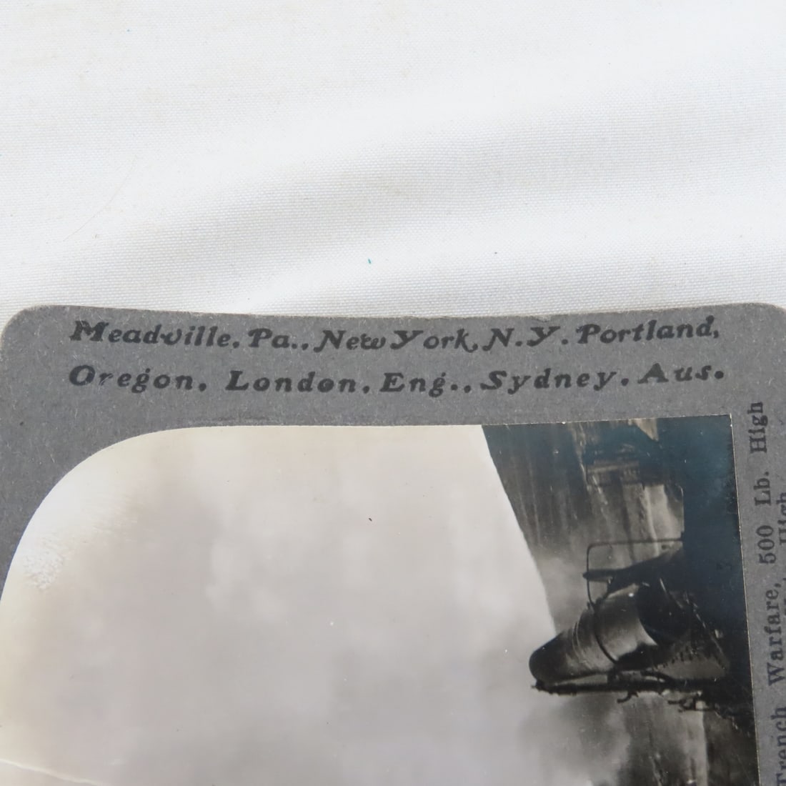 40+ WWI Military Stereoscope cards with Viewer - 16