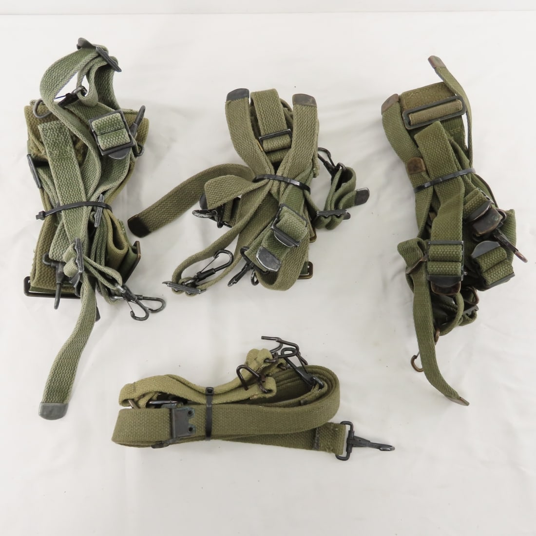 US Military belts, straps, ammo belt, buckles - 7