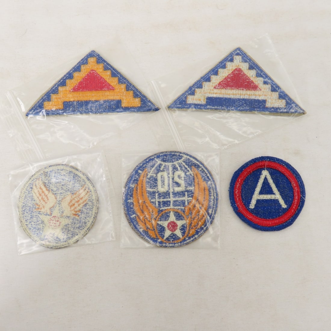 Collection of Vintage US Military Patches, Buttons - 9
