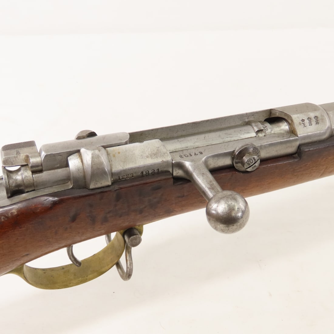 1881 Amberg IG Mod 71 Mauser 11mm Rifle - 10